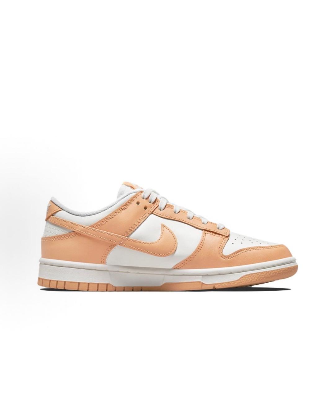 NIKE Горчичные кожаные кроссовки, фото 2