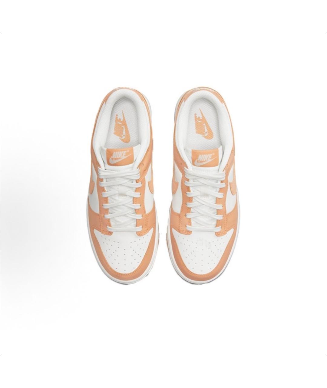 NIKE Горчичные кожаные кроссовки, фото 4