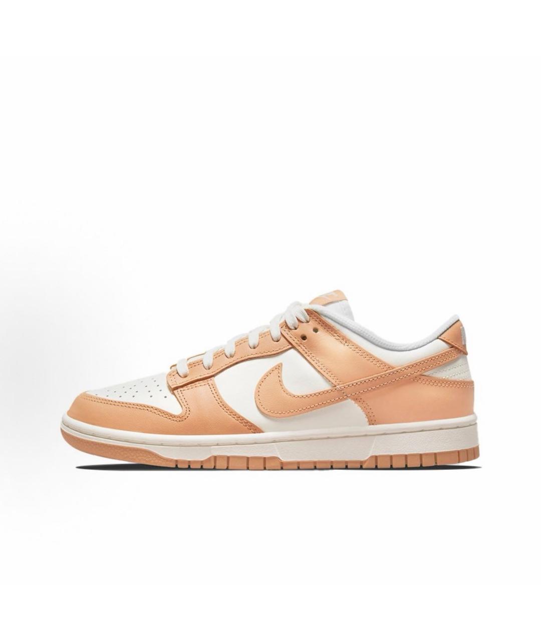 NIKE Горчичные кожаные кроссовки, фото 7