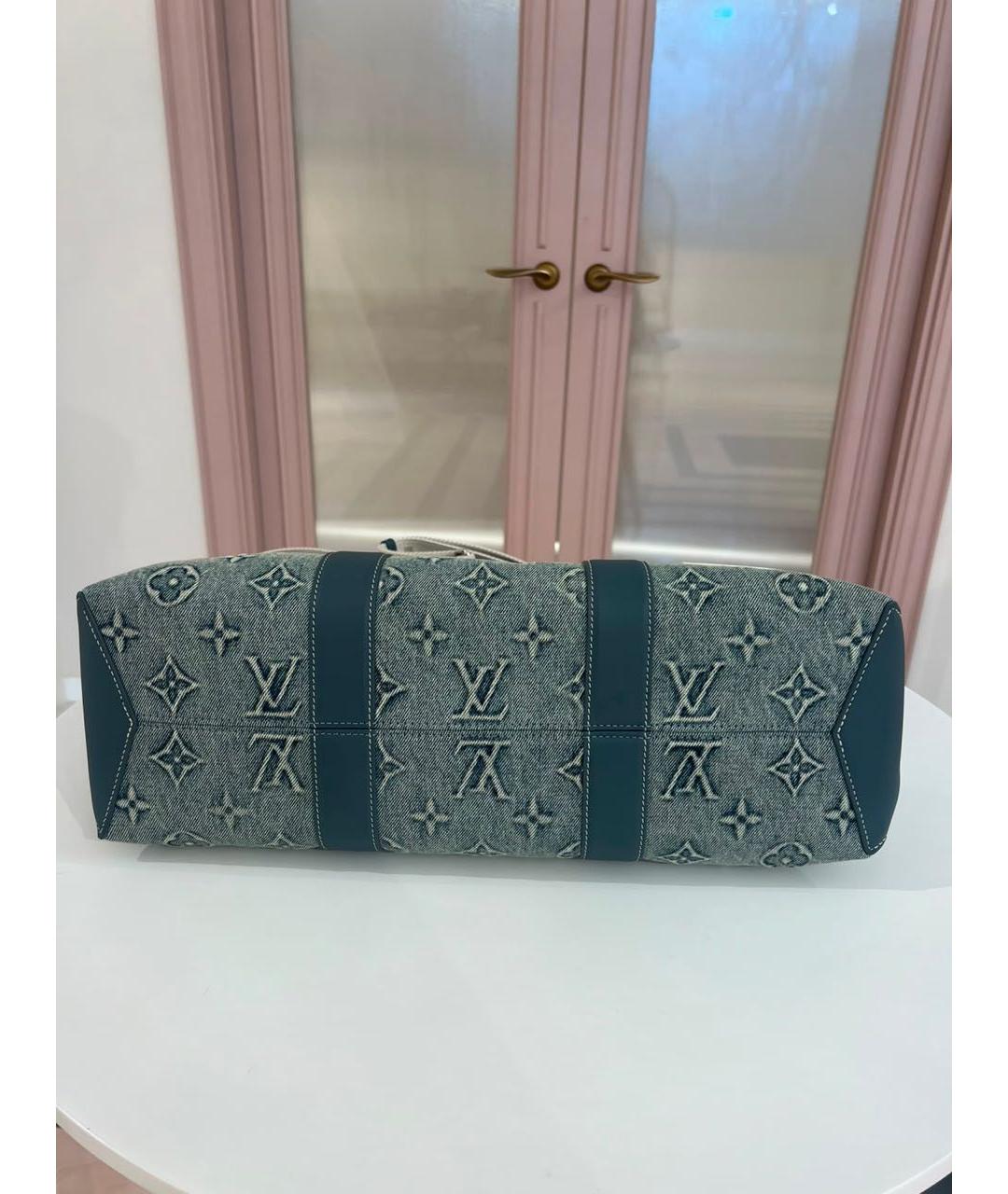 LOUIS VUITTON Голубая сумка через плечо, фото 6
