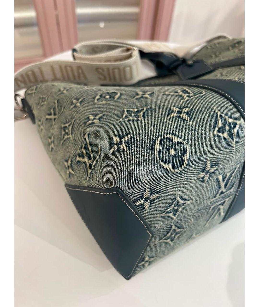 LOUIS VUITTON Голубая сумка через плечо, фото 8