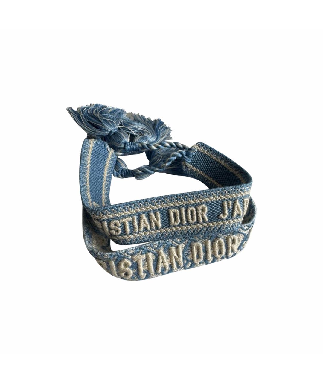 CHRISTIAN DIOR Голубой браслет, фото 1