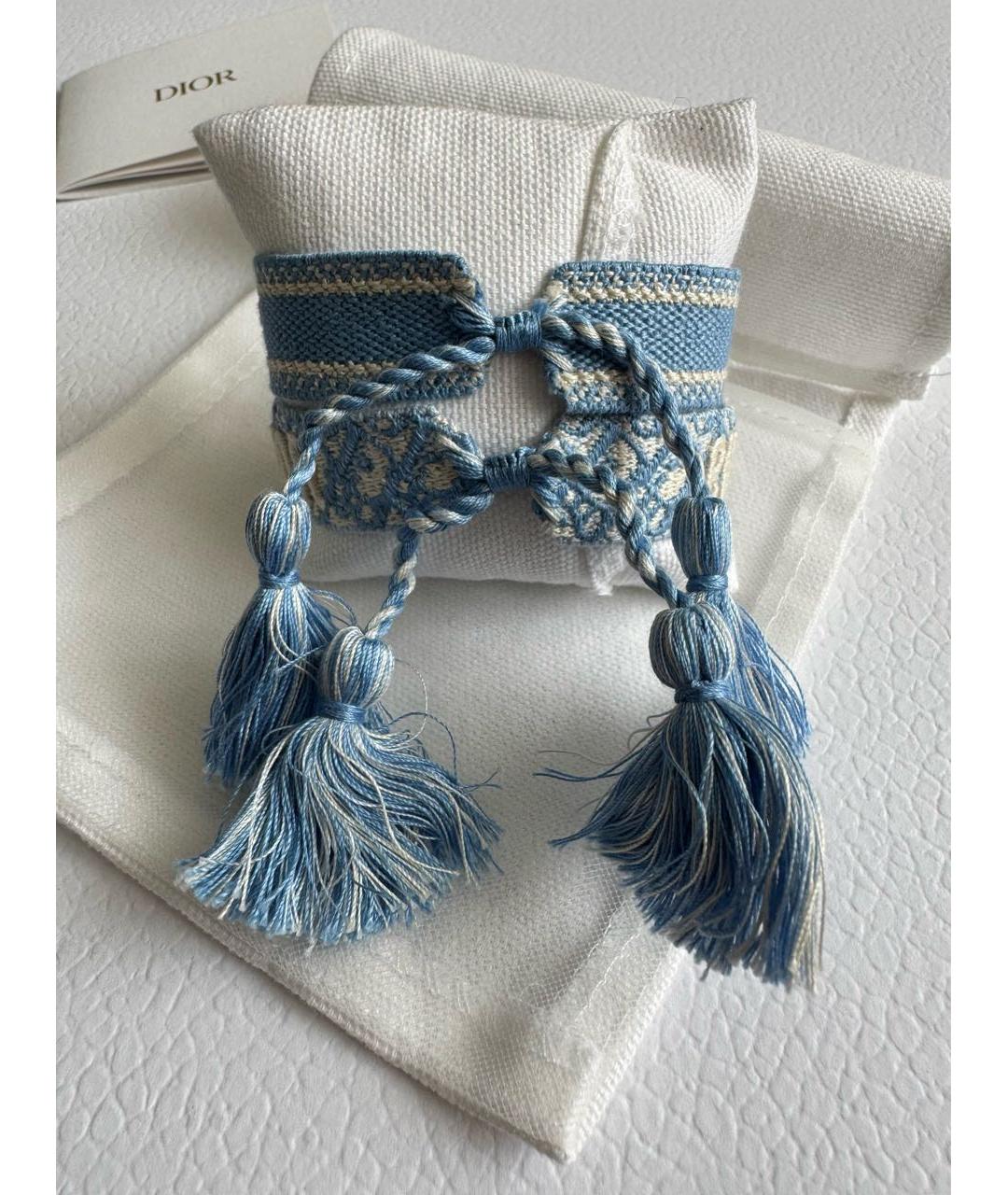 CHRISTIAN DIOR Голубой браслет, фото 3