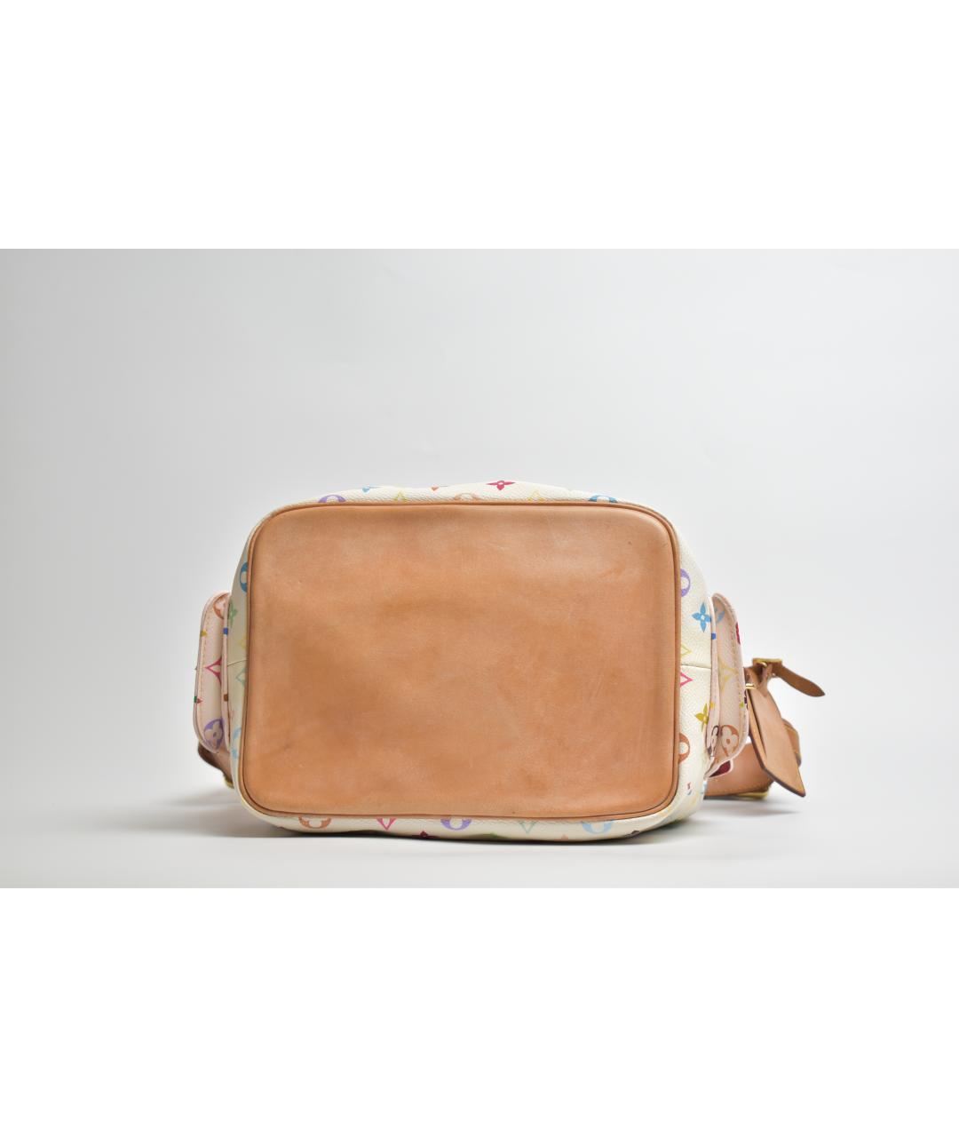 LOUIS VUITTON Белая сумка через плечо, фото 5