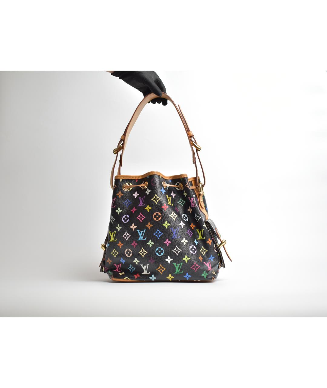 LOUIS VUITTON Черная сумка через плечо, фото 3