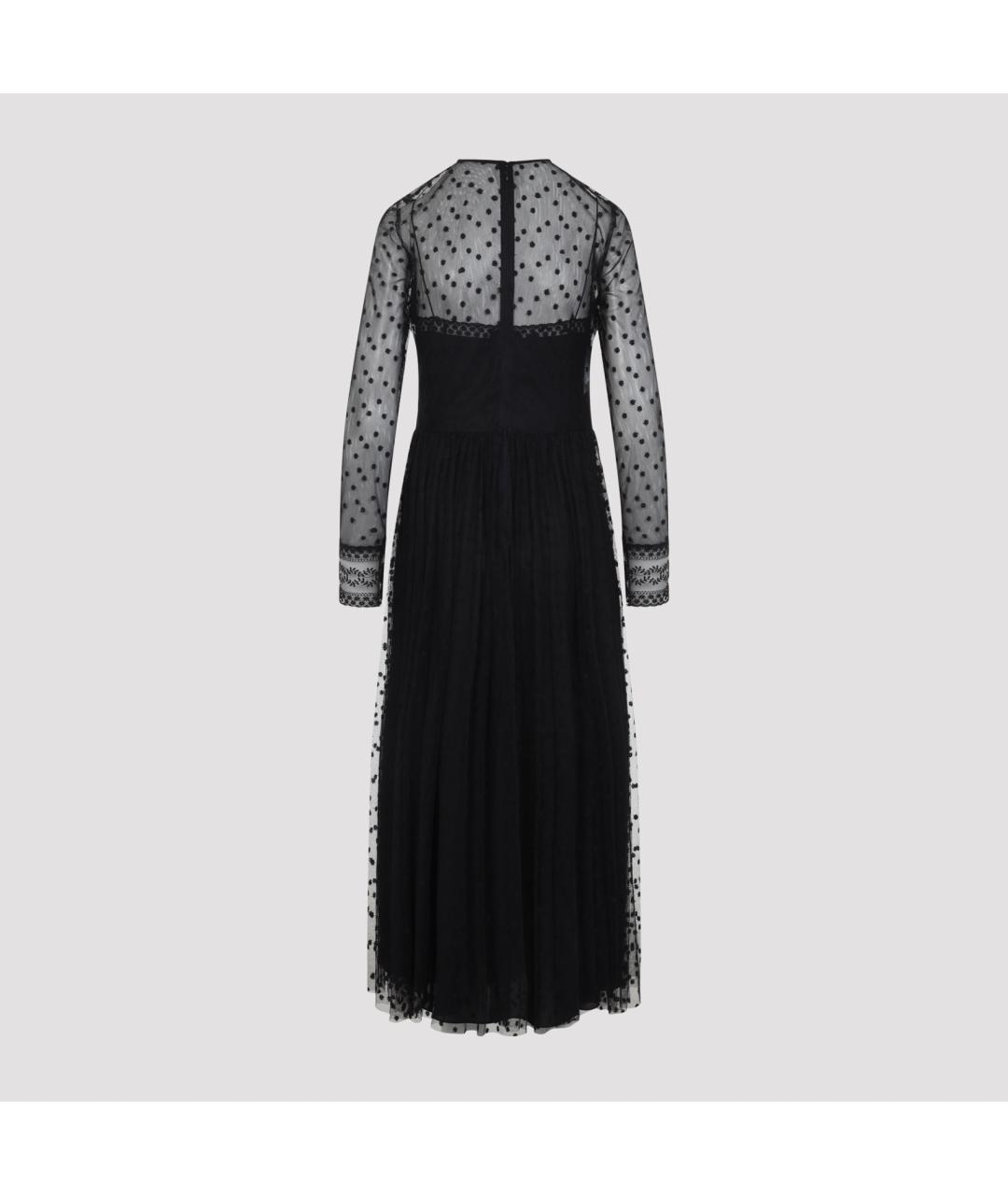 ALBERTA FERRETTI Черное полиамидовое платье, фото 3