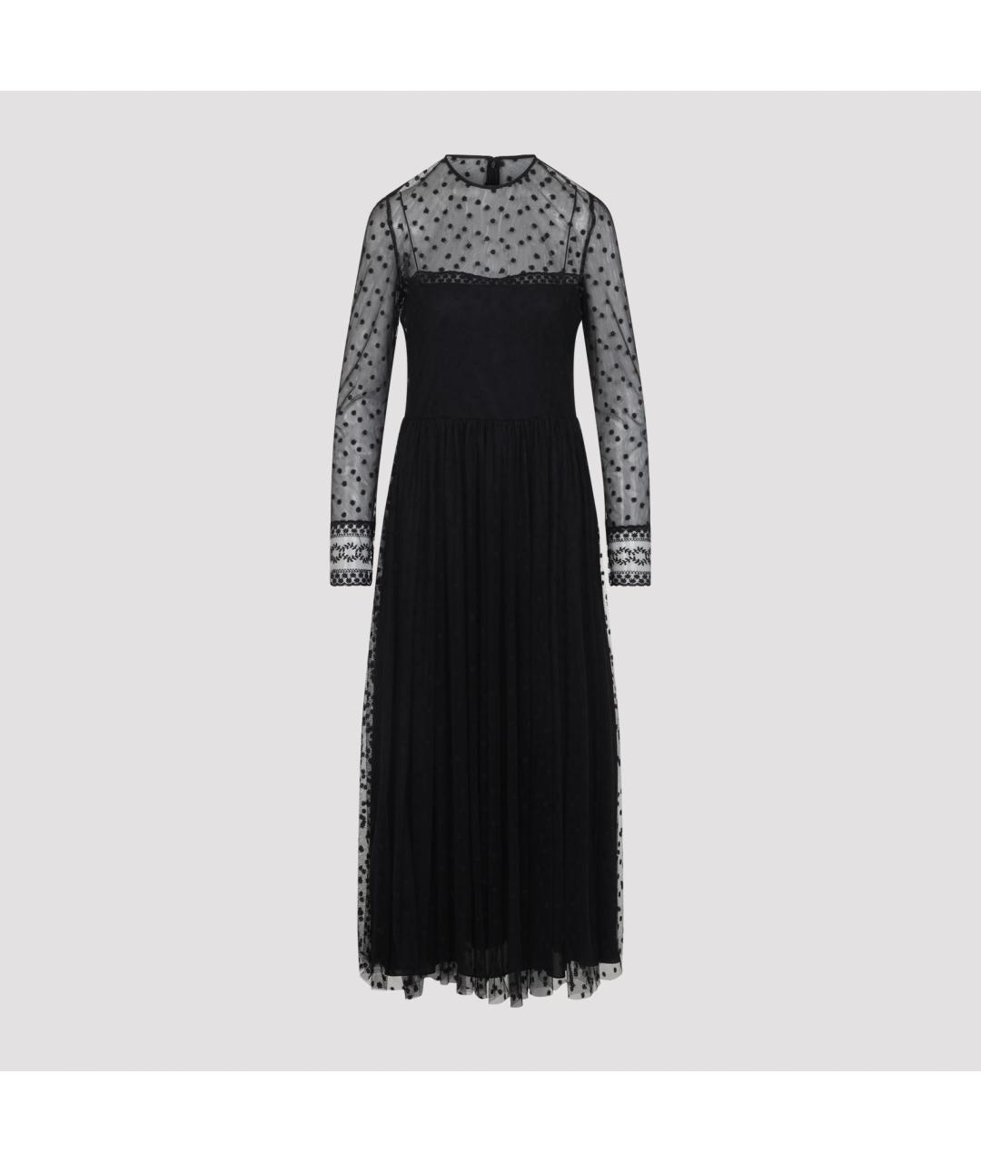 ALBERTA FERRETTI Черное полиамидовое платье, фото 2