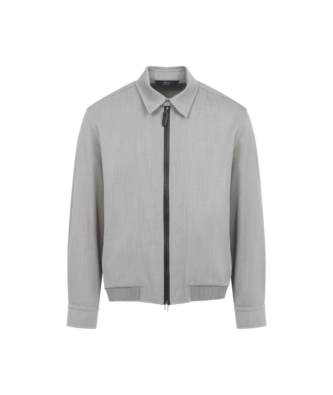 BRIONI Бежевая шерстяная куртка, фото 1
