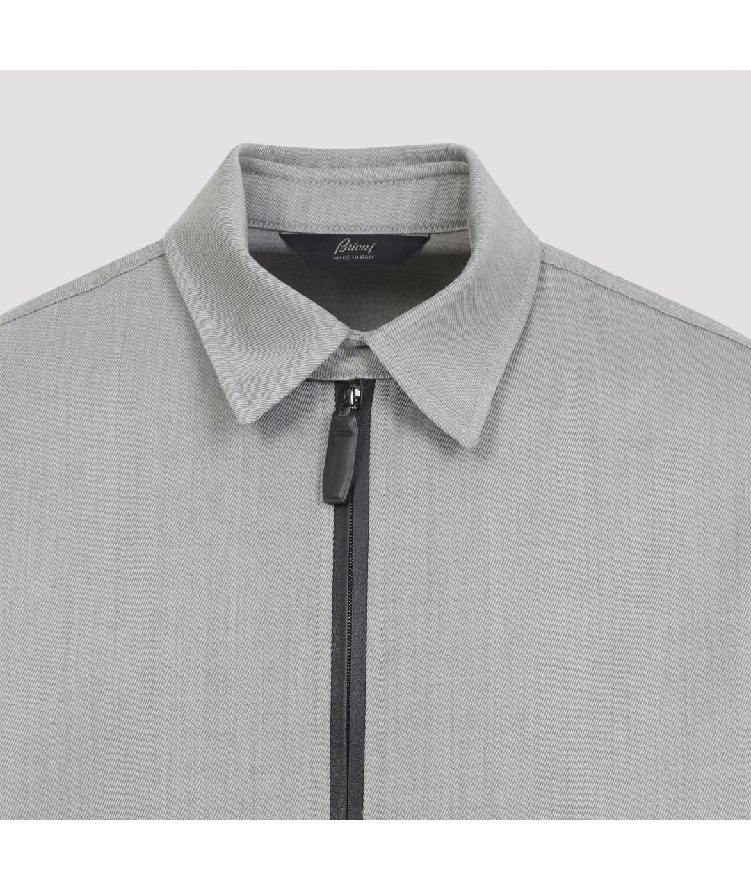 BRIONI Бежевая шерстяная куртка, фото 4