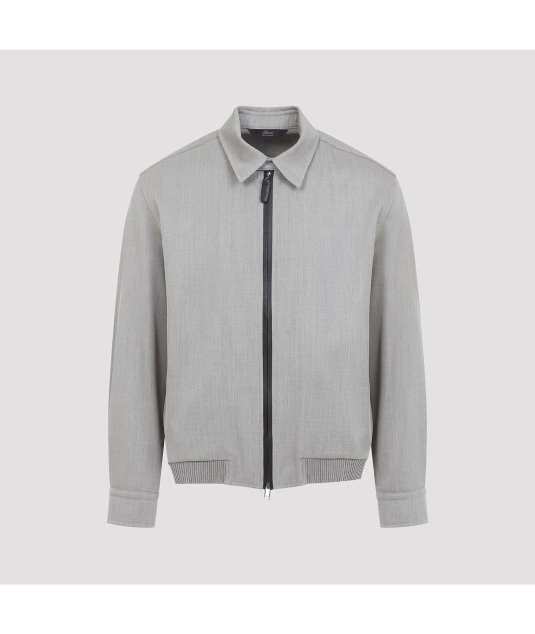 BRIONI Бежевая шерстяная куртка, фото 2
