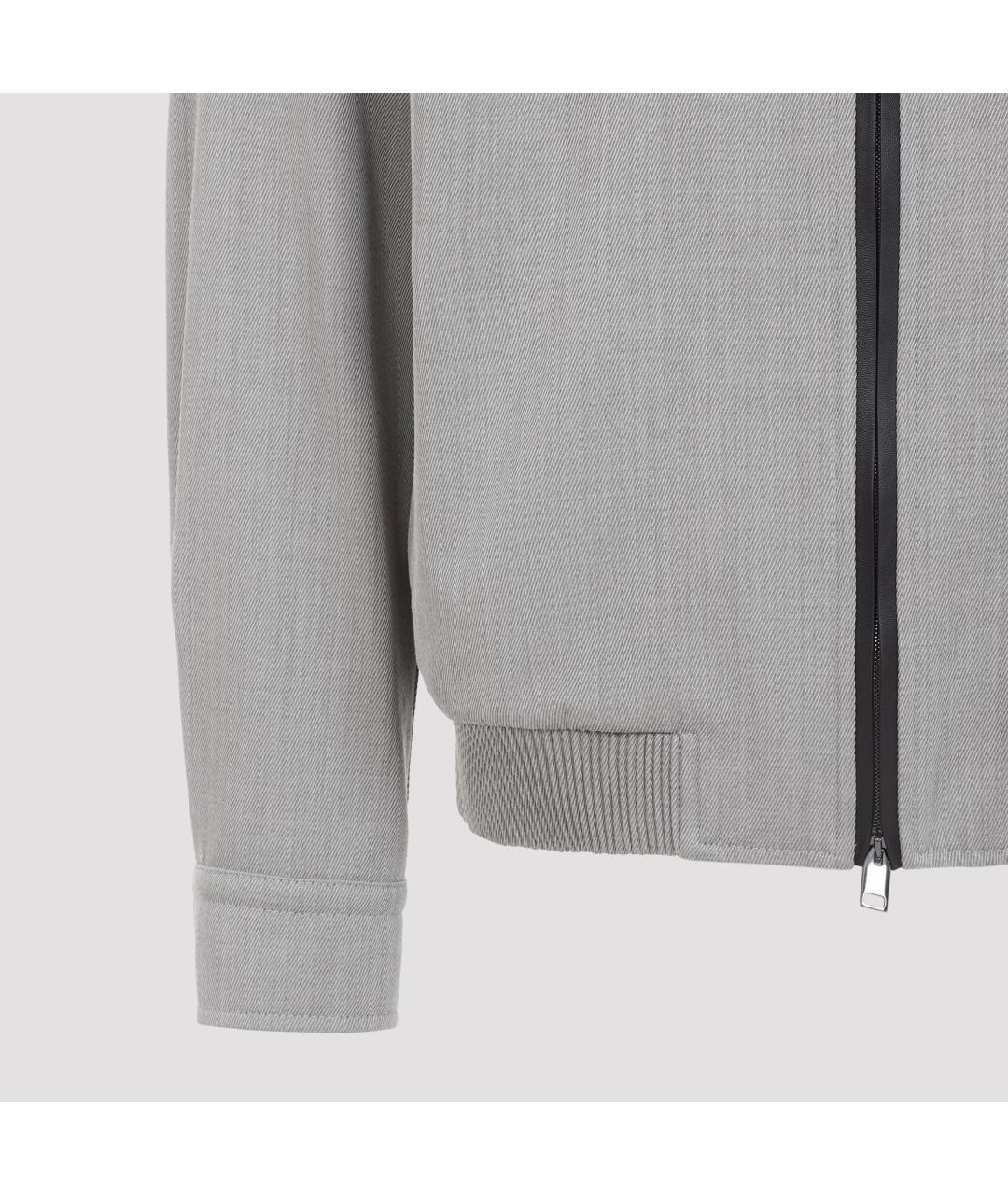 BRIONI Бежевая шерстяная куртка, фото 5
