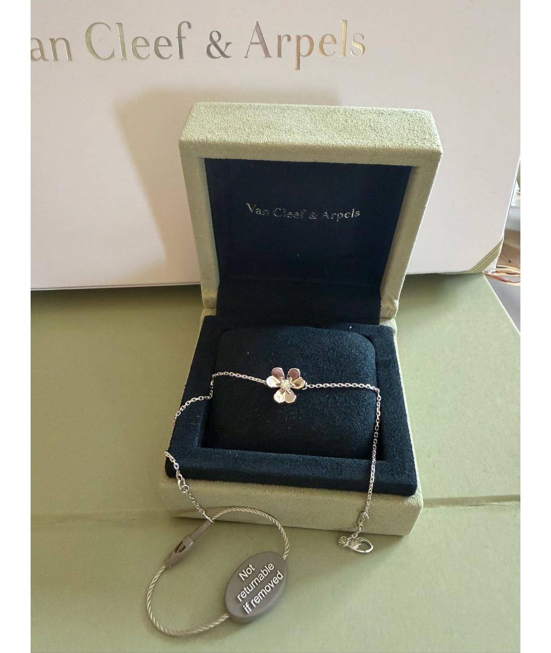 VAN CLEEF & ARPELS Белый браслет из белого золота, фото 2