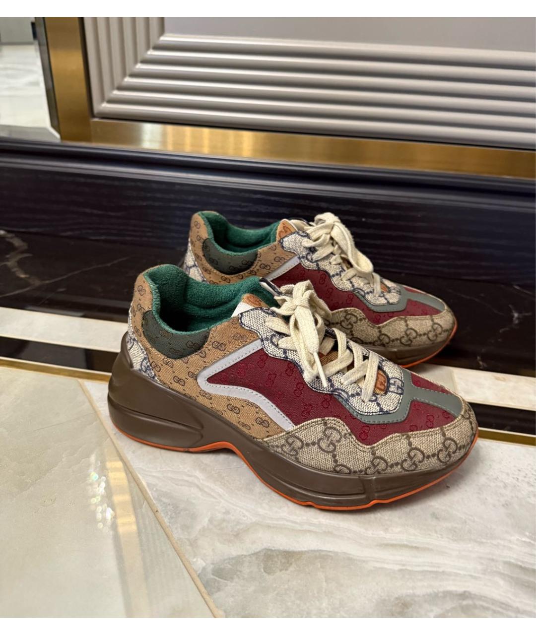 GUCCI Мульти кроссовки, фото 7