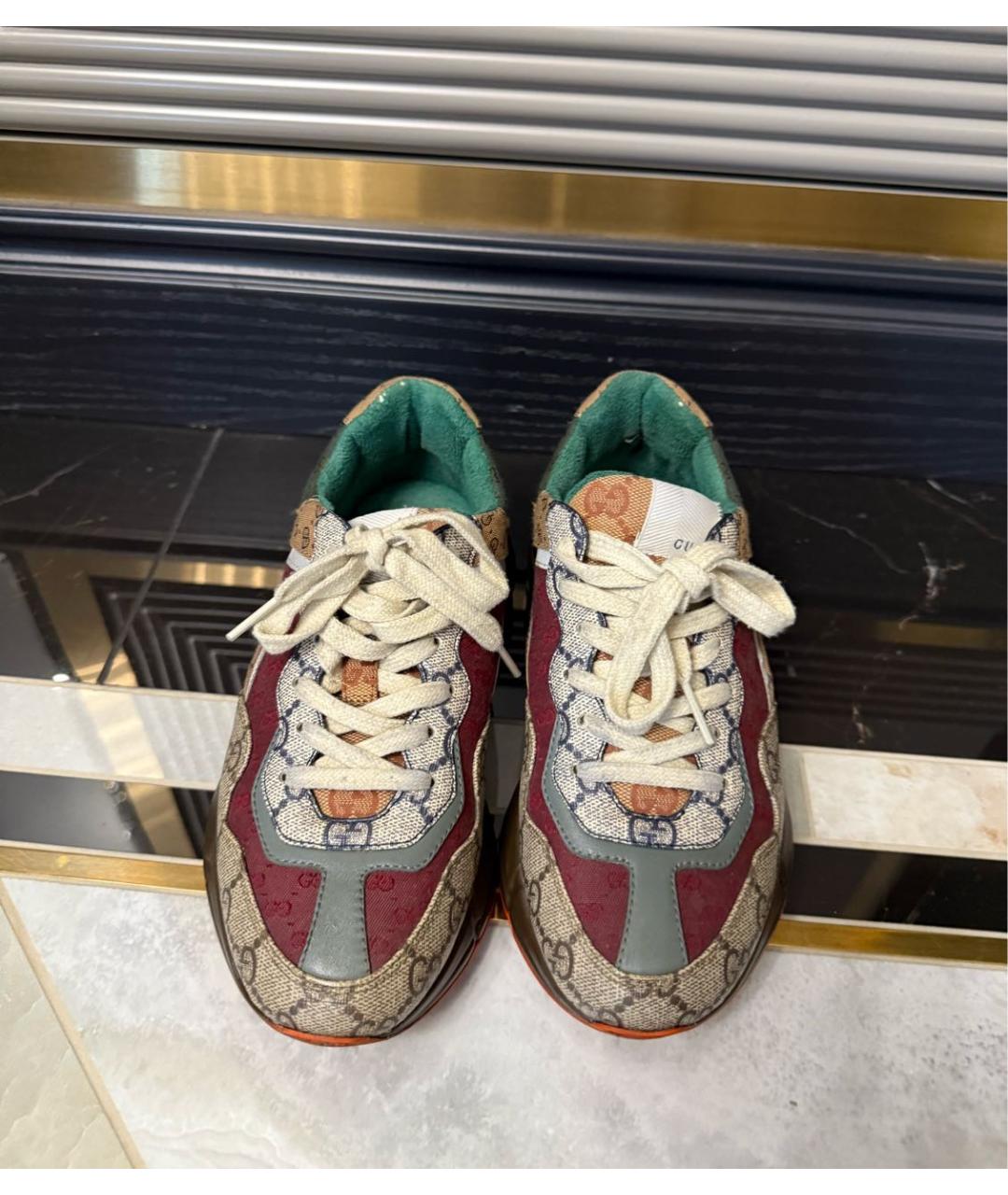 GUCCI Мульти кроссовки, фото 2