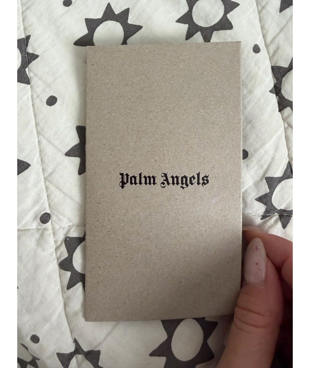 PALM ANGELS Бежевая хлопковая футболка, фото 6