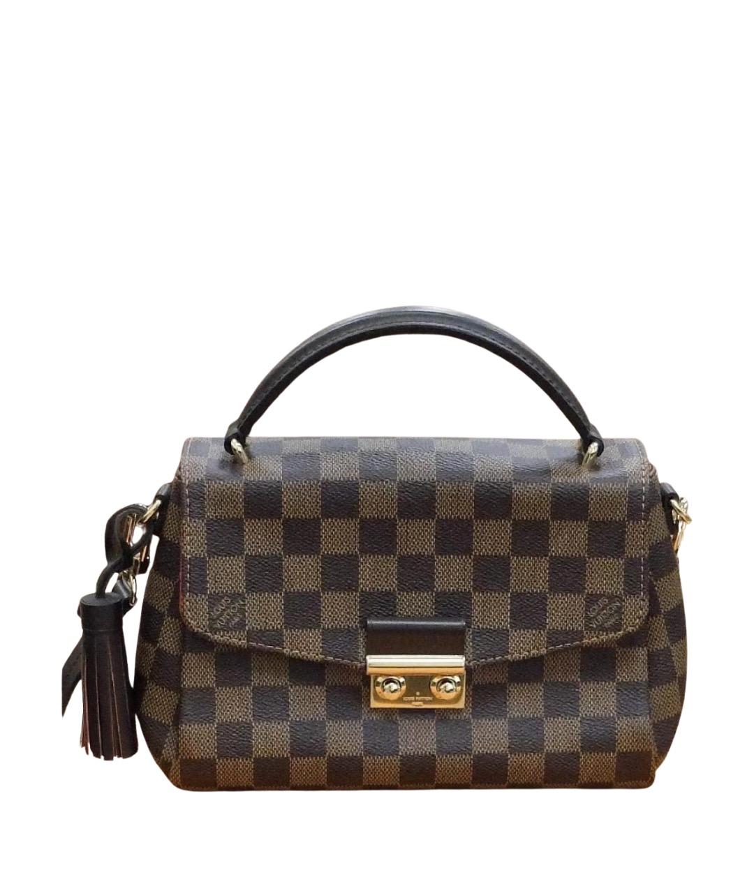 LOUIS VUITTON Коричневая сумка с короткими ручками, фото 1
