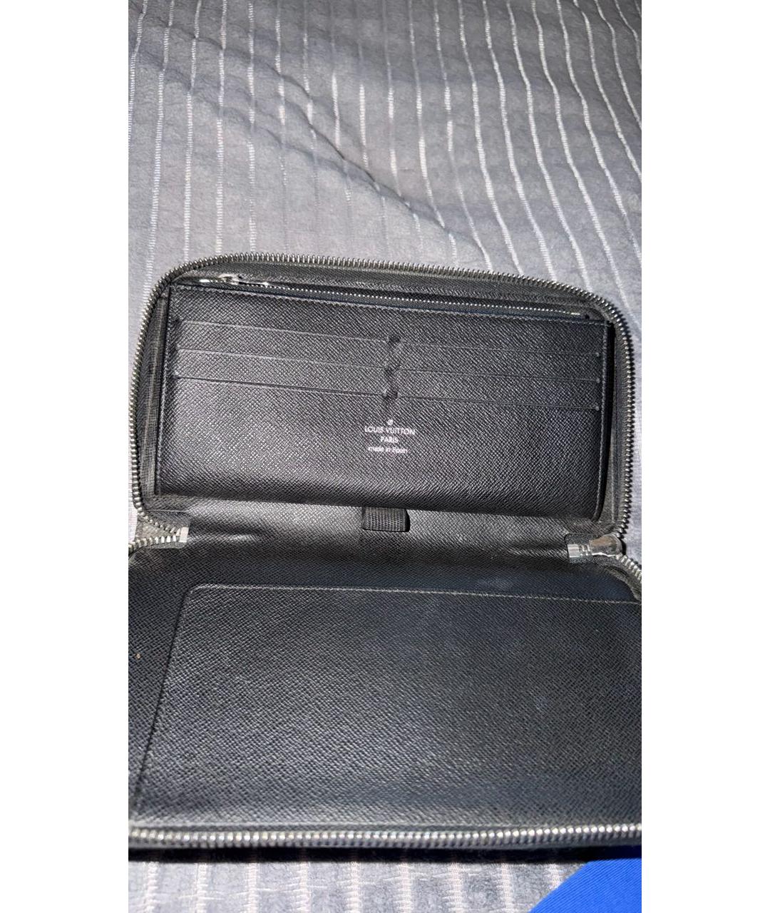 LOUIS VUITTON Черный кошелек, фото 3