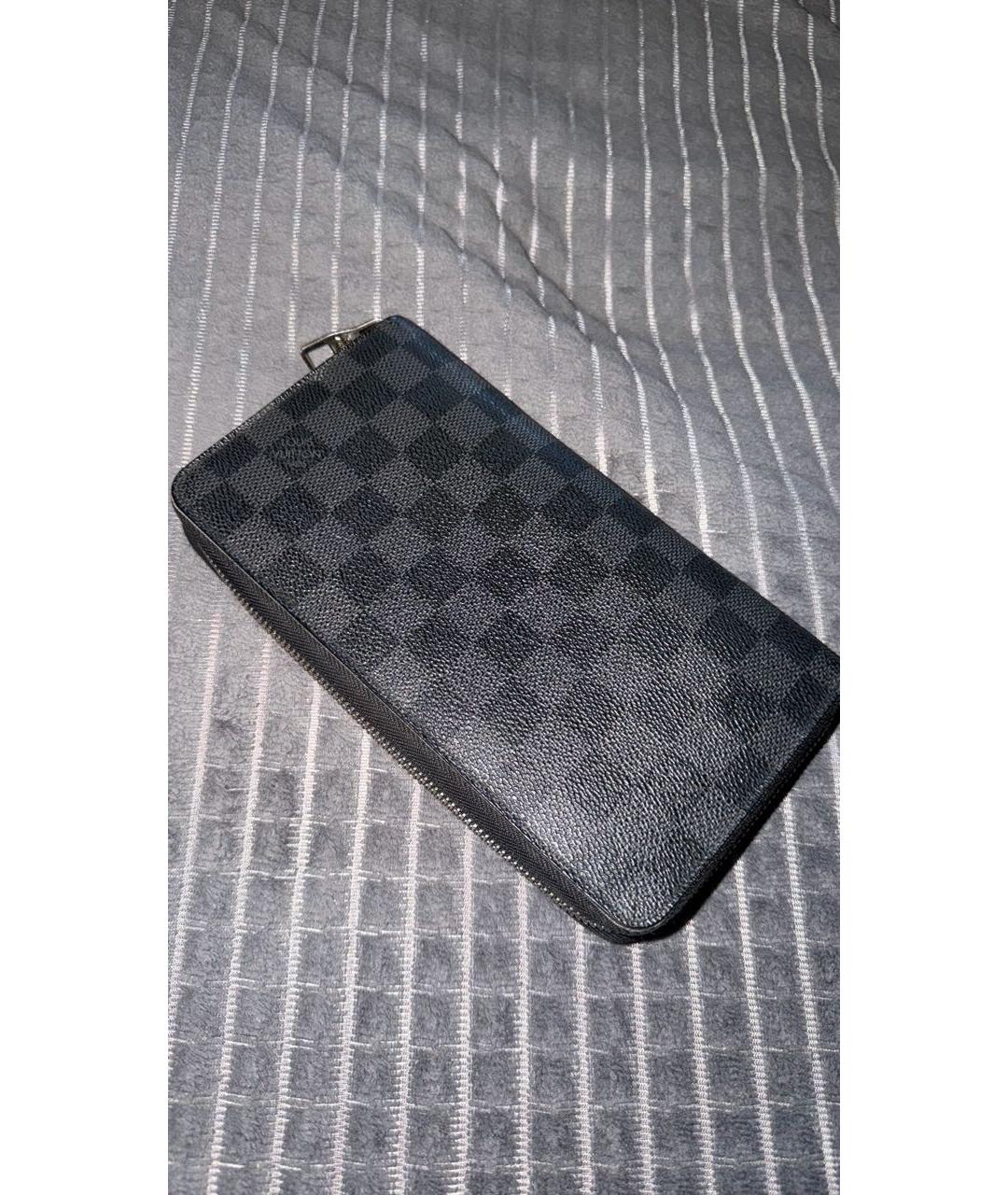LOUIS VUITTON Черный кошелек, фото 5