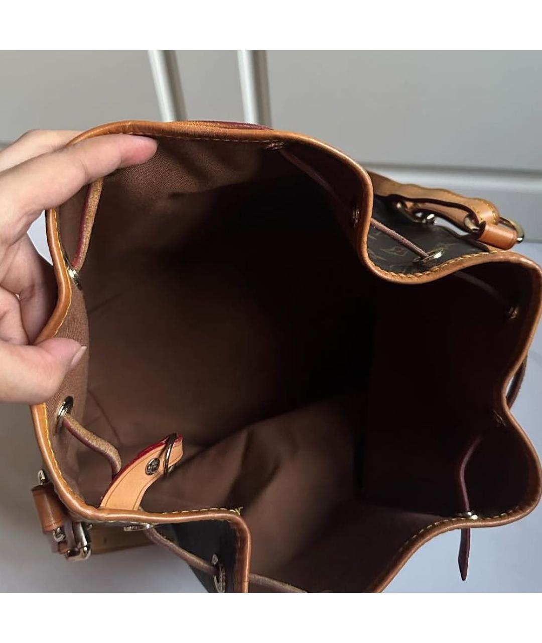 LOUIS VUITTON Коричневая сумка через плечо, фото 3