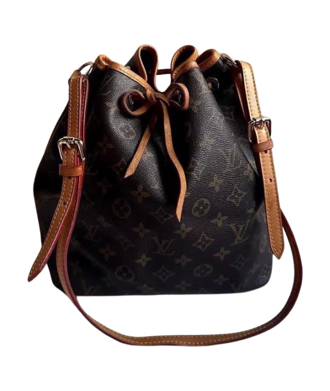 LOUIS VUITTON Коричневая сумка через плечо, фото 1
