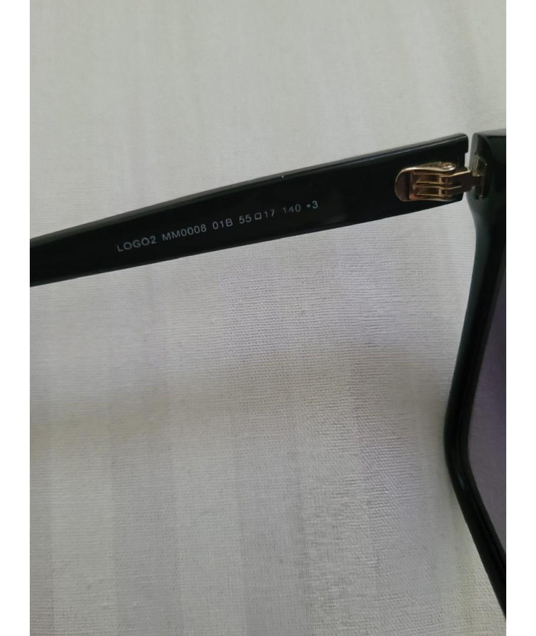 MAX MARA Черные солнцезащитные очки, фото 3