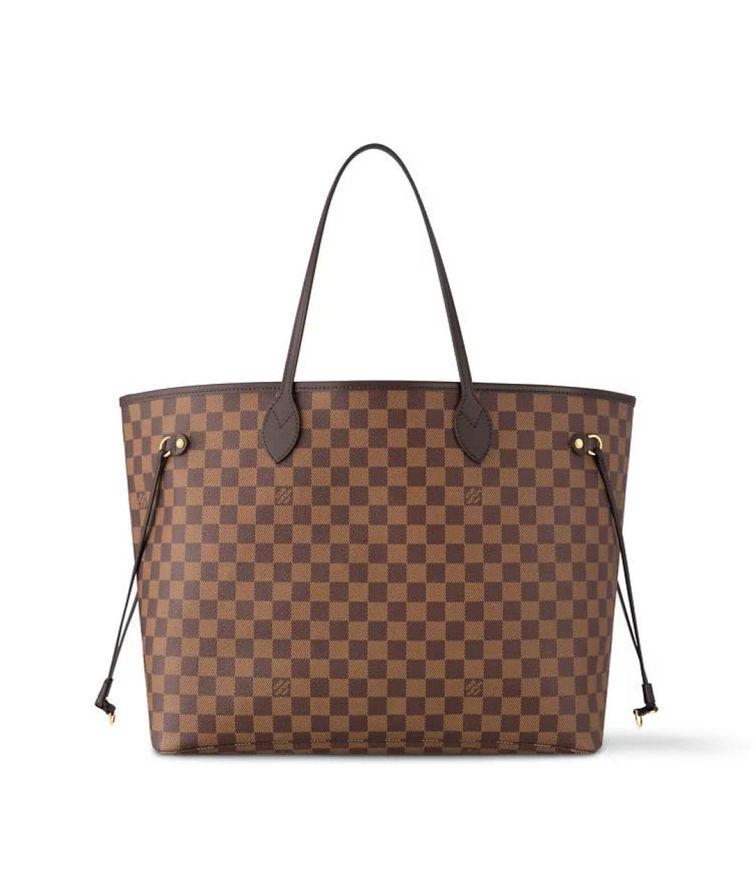 LOUIS VUITTON Коричневая сумка тоут, фото 9