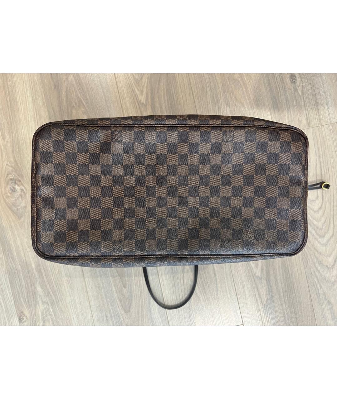 LOUIS VUITTON Коричневая сумка тоут, фото 5
