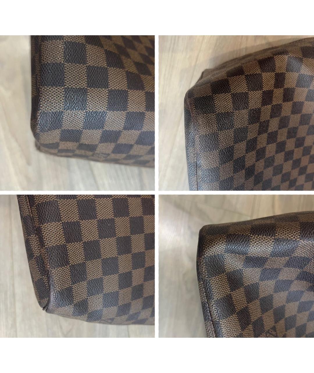 LOUIS VUITTON Коричневая сумка тоут, фото 6