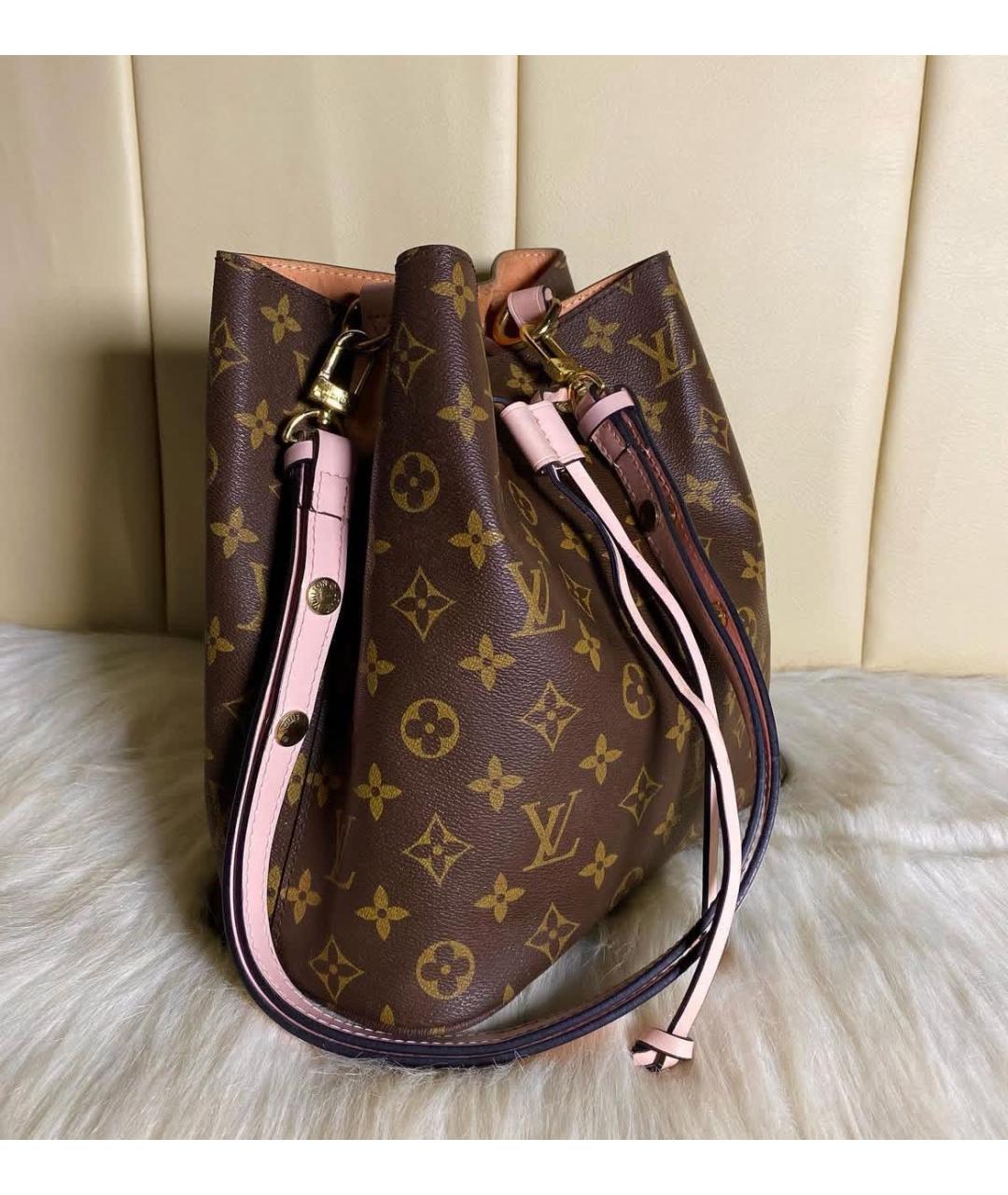 LOUIS VUITTON Коричневая сумка через плечо, фото 3