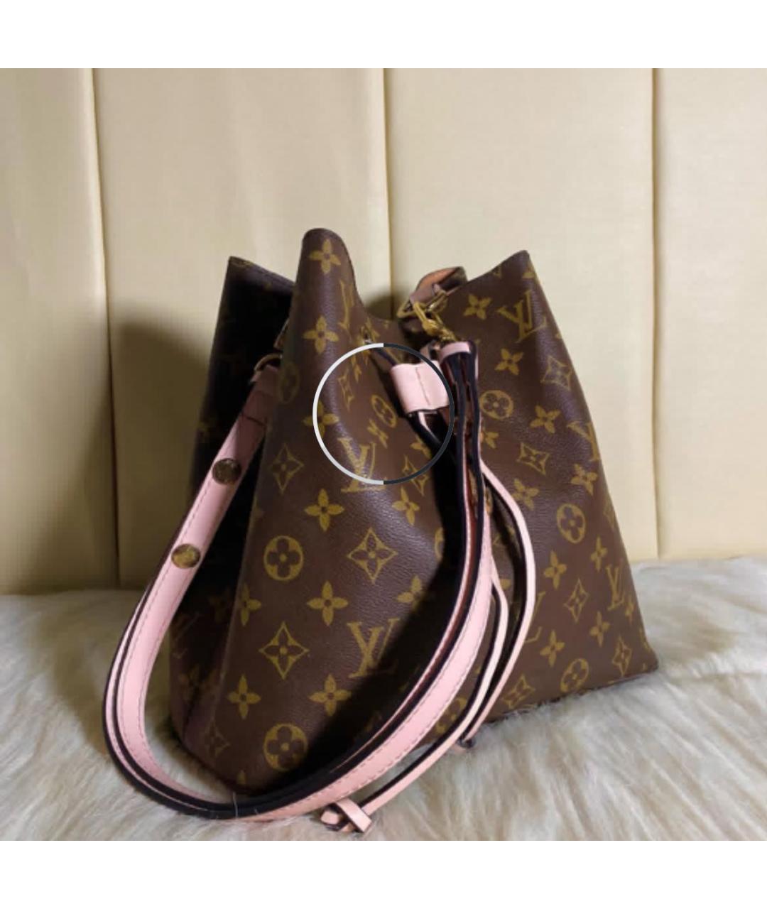 LOUIS VUITTON Коричневая сумка через плечо, фото 2