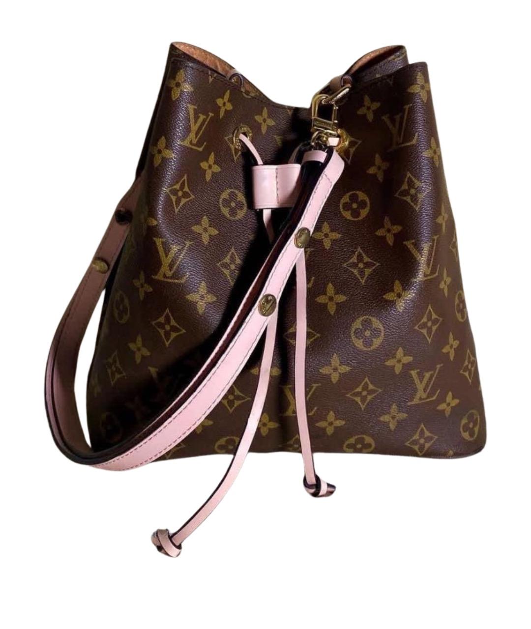 LOUIS VUITTON Коричневая сумка через плечо, фото 1