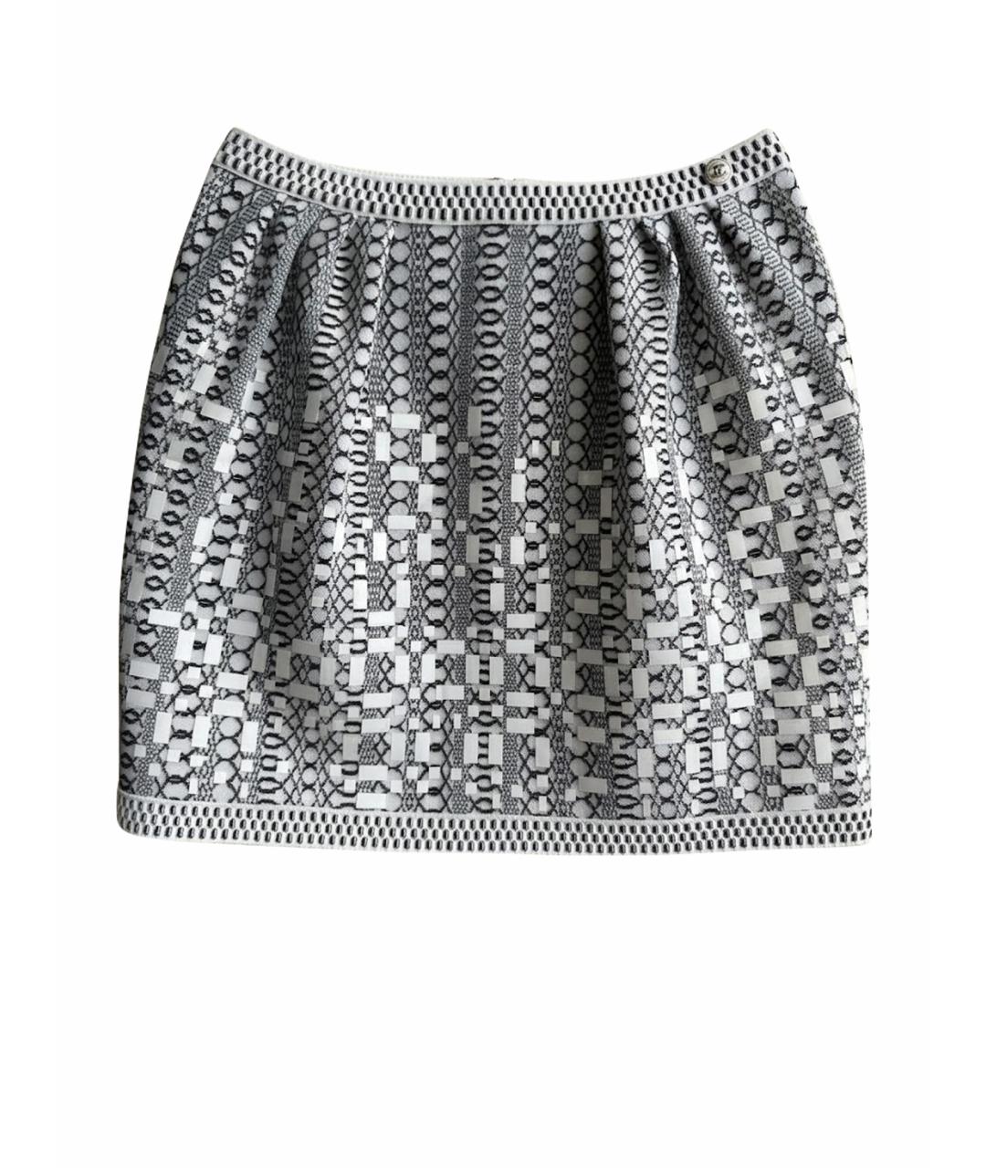 CHANEL Хлопковая юбка мини, фото 1