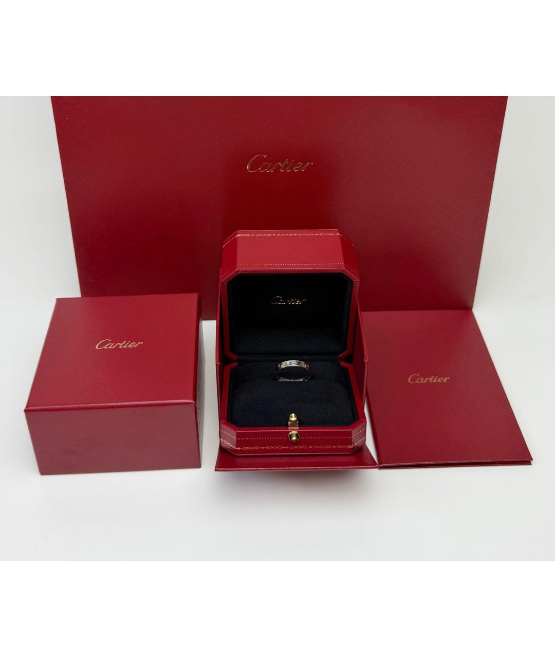 CARTIER Белое кольцо из белого золота, фото 2