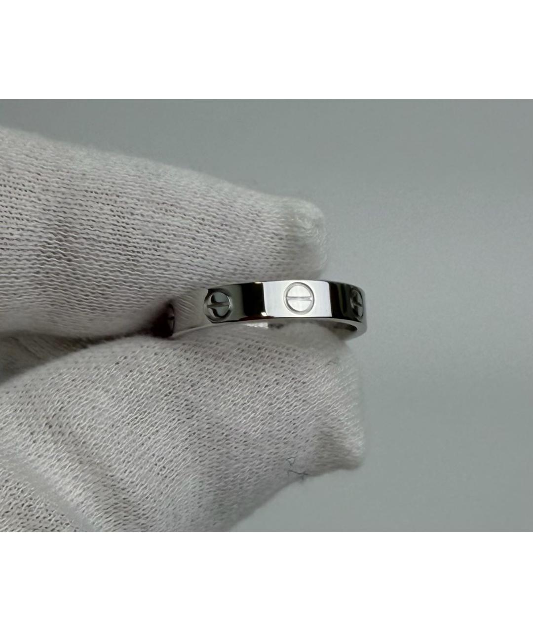 CARTIER Белое кольцо из белого золота, фото 5