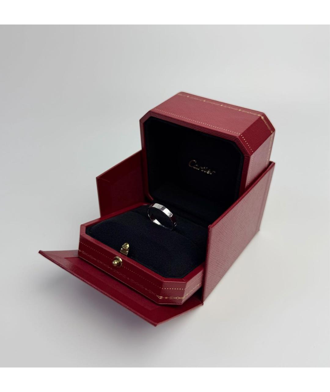 CARTIER Белое кольцо из белого золота, фото 4