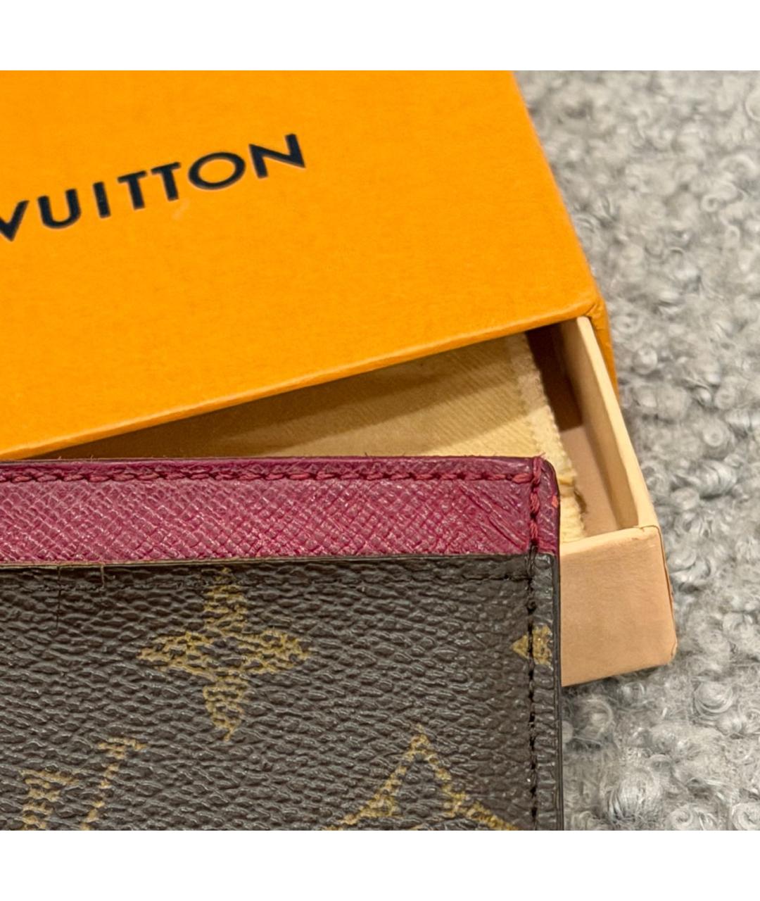 LOUIS VUITTON Розовый кардхолдер, фото 6