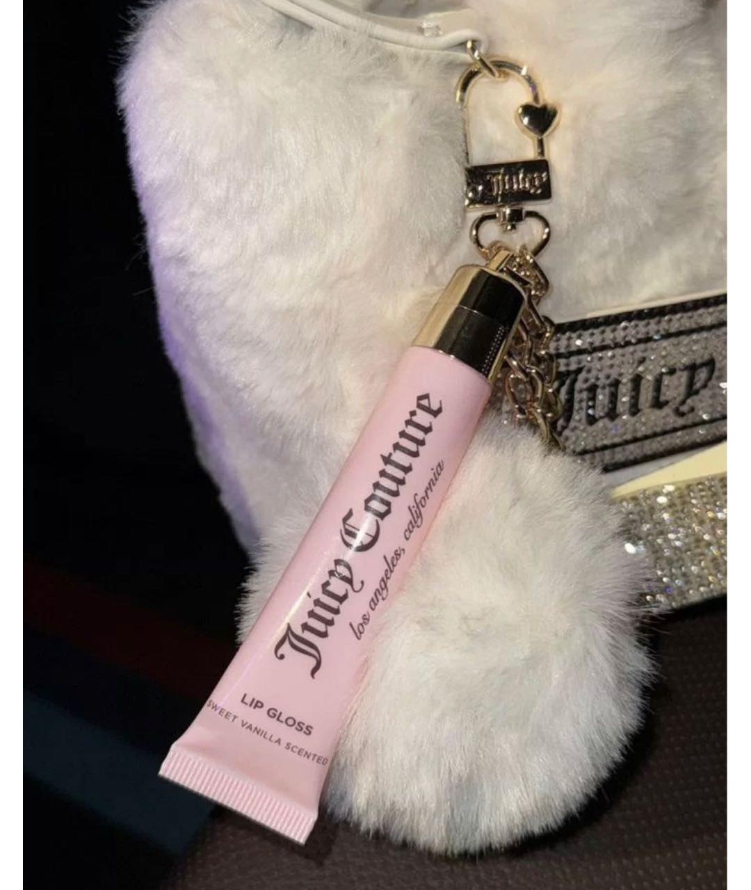 JUICY COUTURE Белая меховая сумка с короткими ручками, фото 5