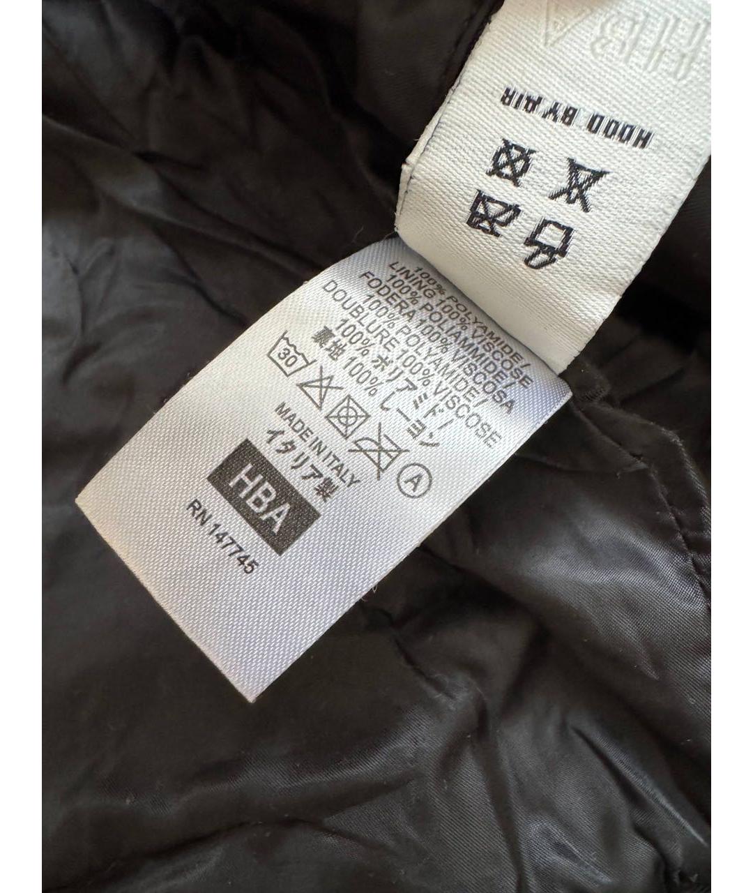 HOOD BY AIR Черная куртка, фото 6