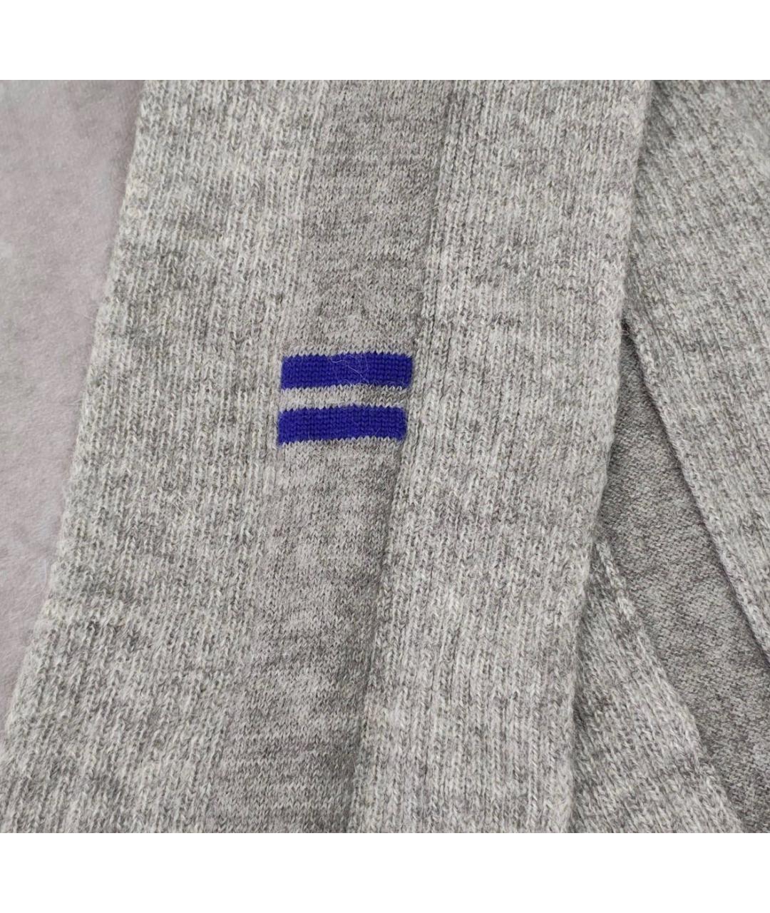 MAISON MARGIELA Серый шарф, фото 2