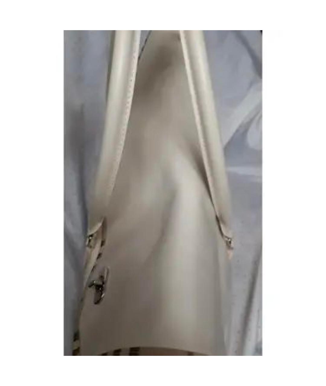 BURBERRY Белая дорожная/спортивная сумка, фото 4