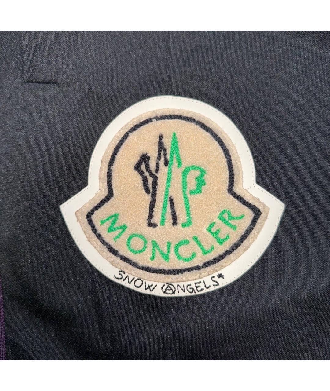 PALM ANGELS Черные полиэстеровые повседневные брюки, фото 3