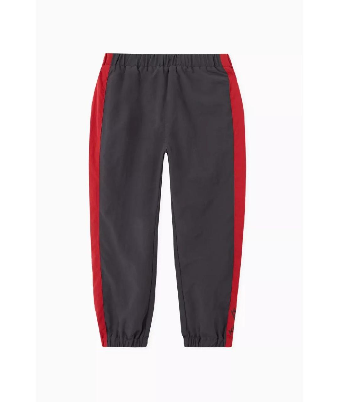 KENZO Антрацитовые брюки и шорты, фото 1