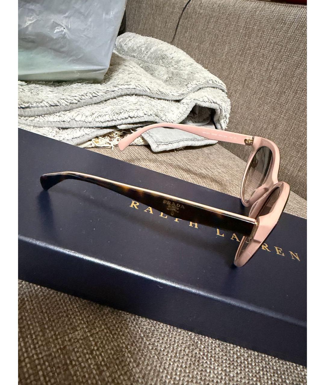 PRADA Мульти пластиковые солнцезащитные очки, фото 2