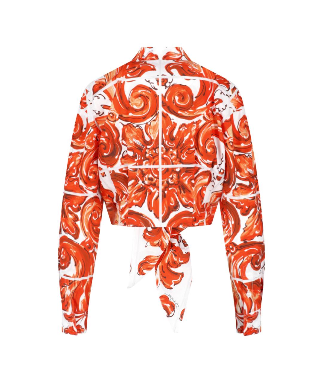 DOLCE&GABBANA Мульти хлопковая рубашка, фото 2