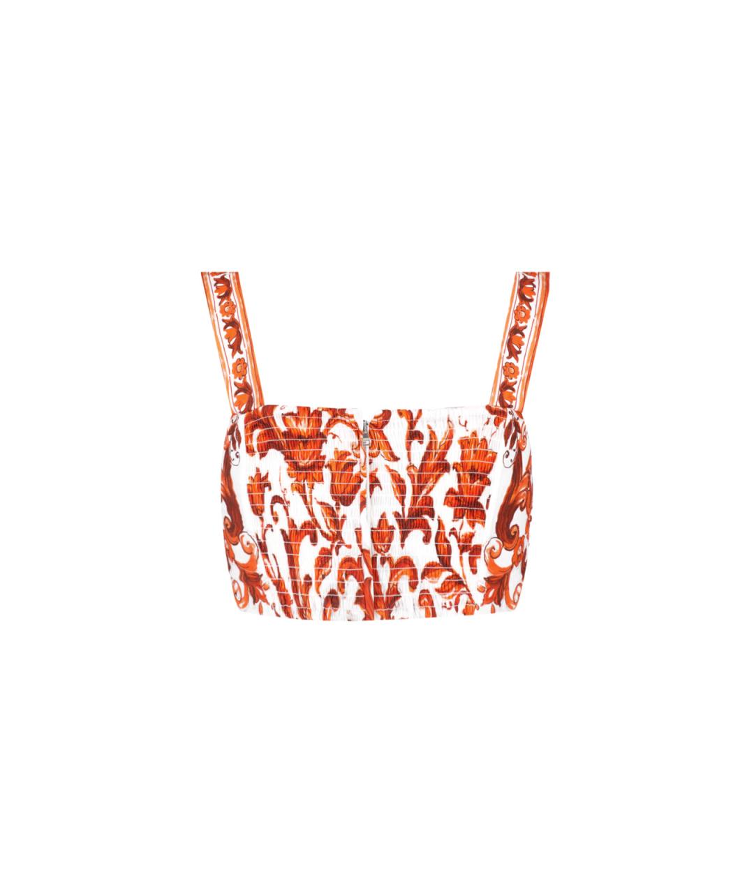 DOLCE&GABBANA Мульти хлопковая майка, фото 2