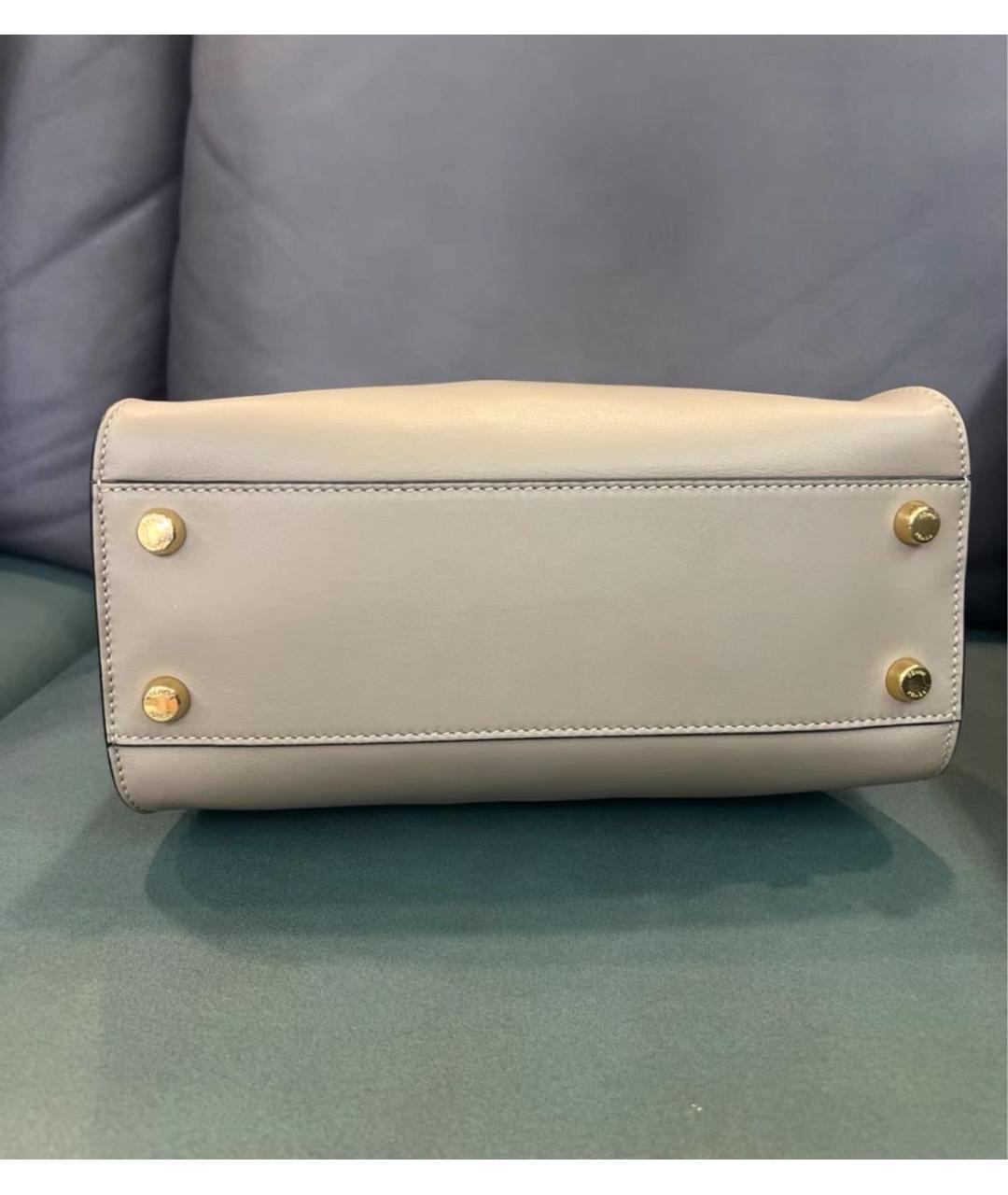 FENDI Белая сумка через плечо, фото 5