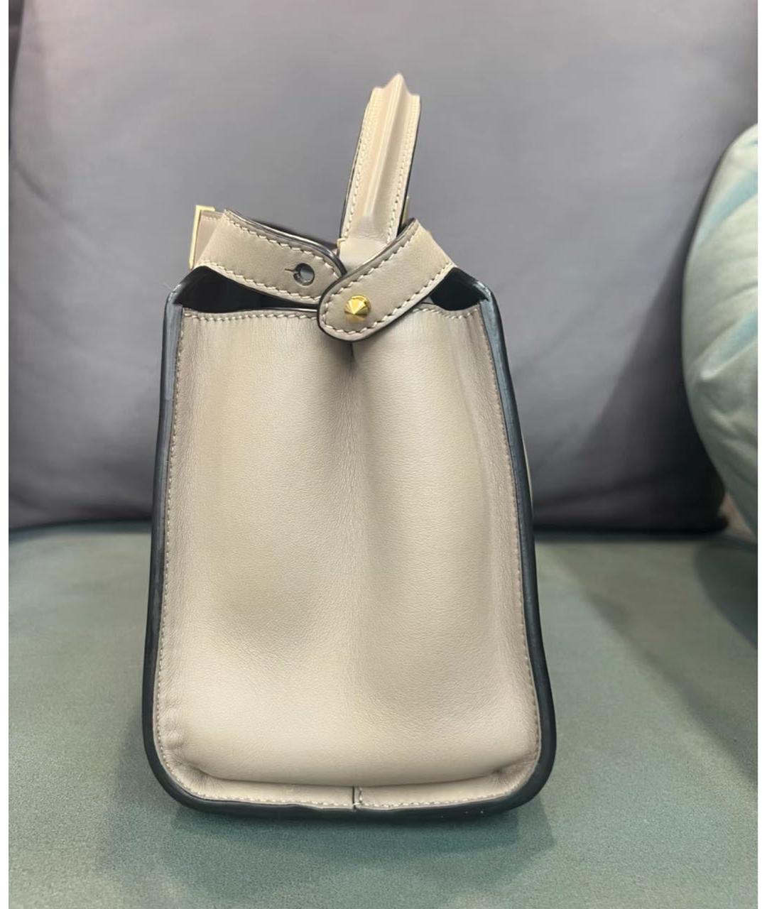 FENDI Белая сумка через плечо, фото 4
