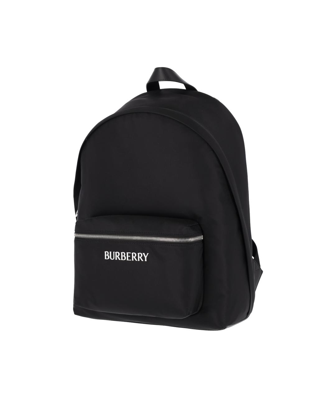 BURBERRY Черный синтетический рюкзак, фото 2