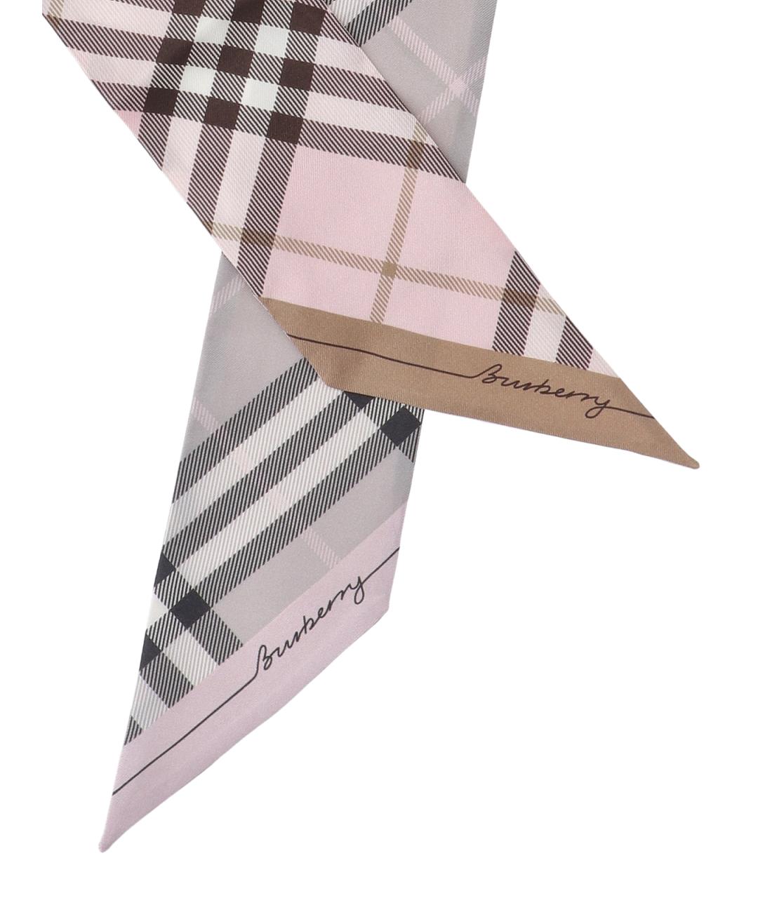 BURBERRY Мульти шелковый шарф, фото 3