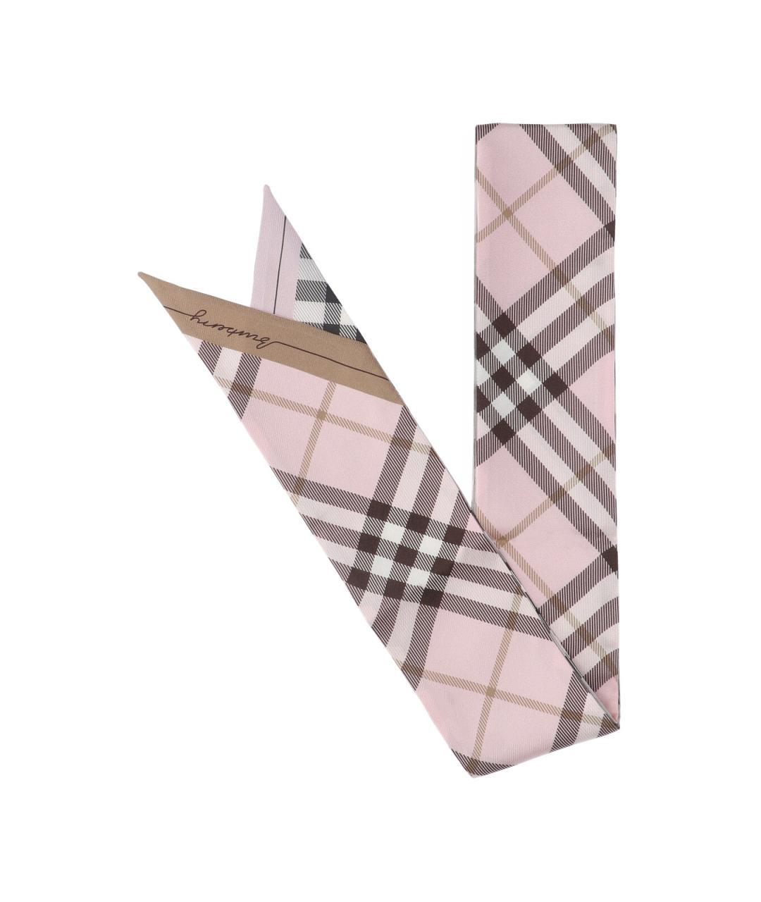 BURBERRY Мульти шелковый шарф, фото 1